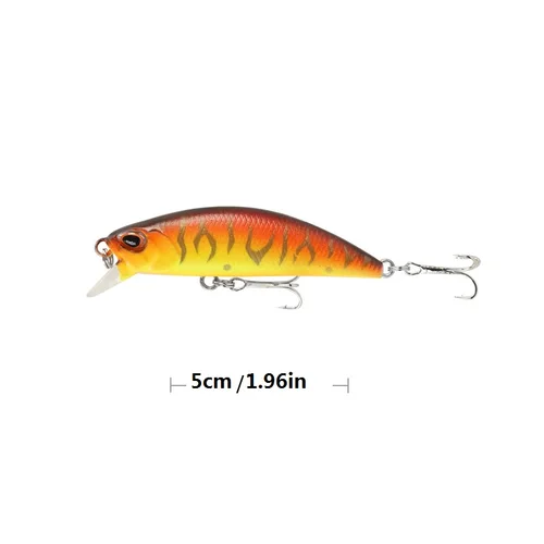Imagen 2 del producto 58MM 5,1G Mini Japón modelo hundimiento Minnow Señuelos de Pesca Jerkbaits Peche cebo Artificial Wobbler señuelo para trucha lubina carpa