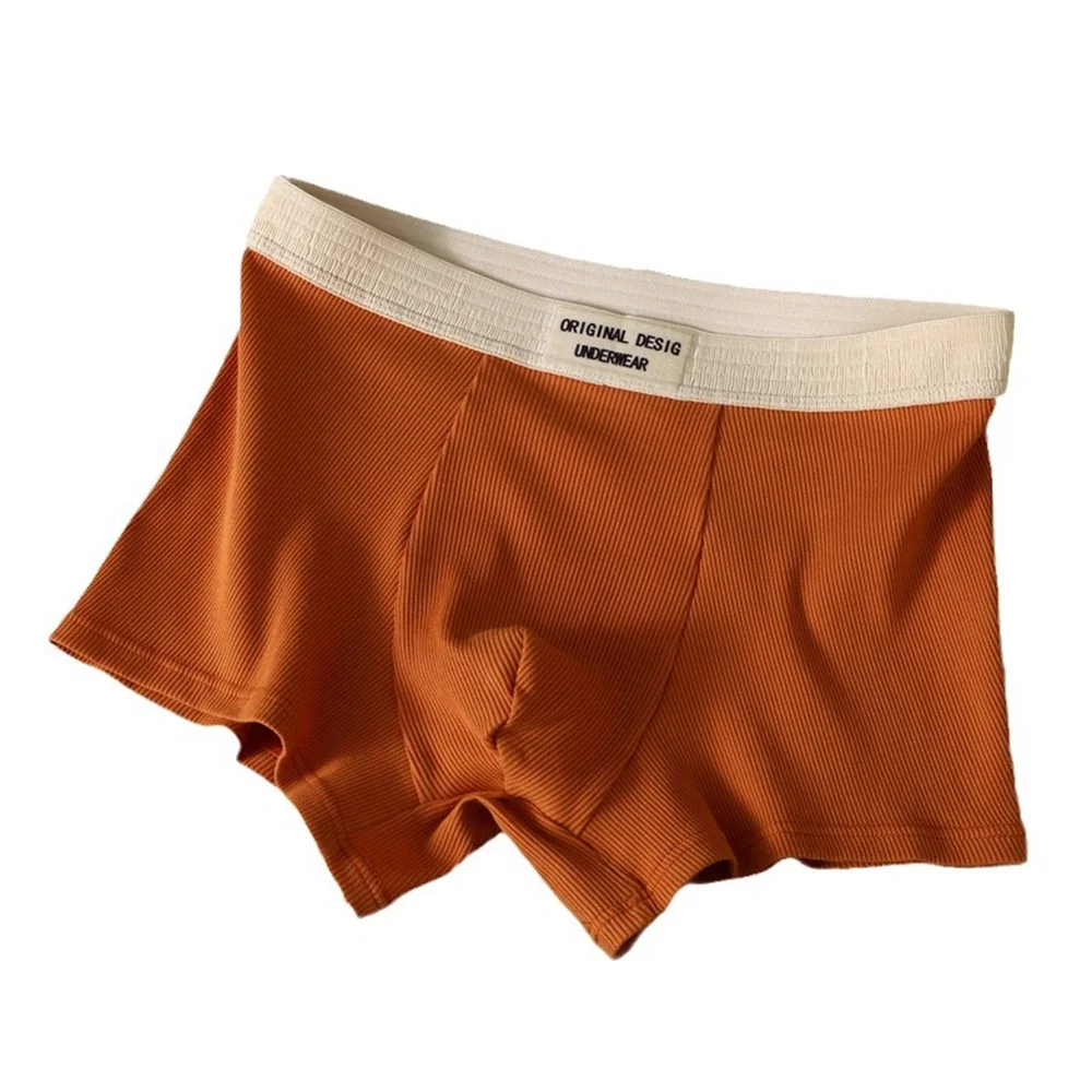 1 pz cotone intimo da uomo mutande da uomo pantaloncini Boxer antibatterici mutandine da uomo traspiranti slip intimo convesso U maschile