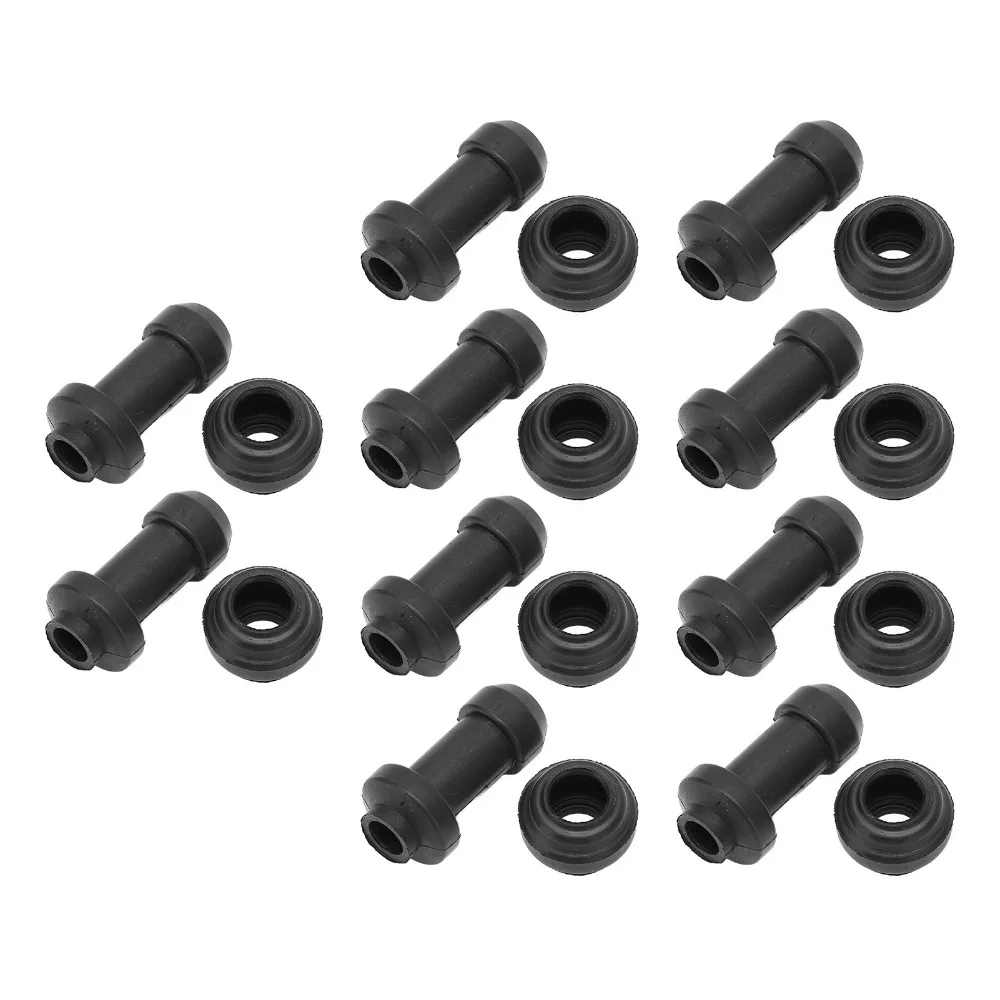 20pcs Rubber Material Disc Brake Caliper Dust Cover Long Short Length Motorcycle Brake Dust Cover Universal Dust Cover