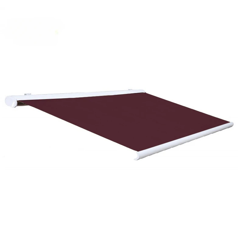 Customizable Waterproof Fabric Roof Sunshade Motorized Retractable Balcony Awnings