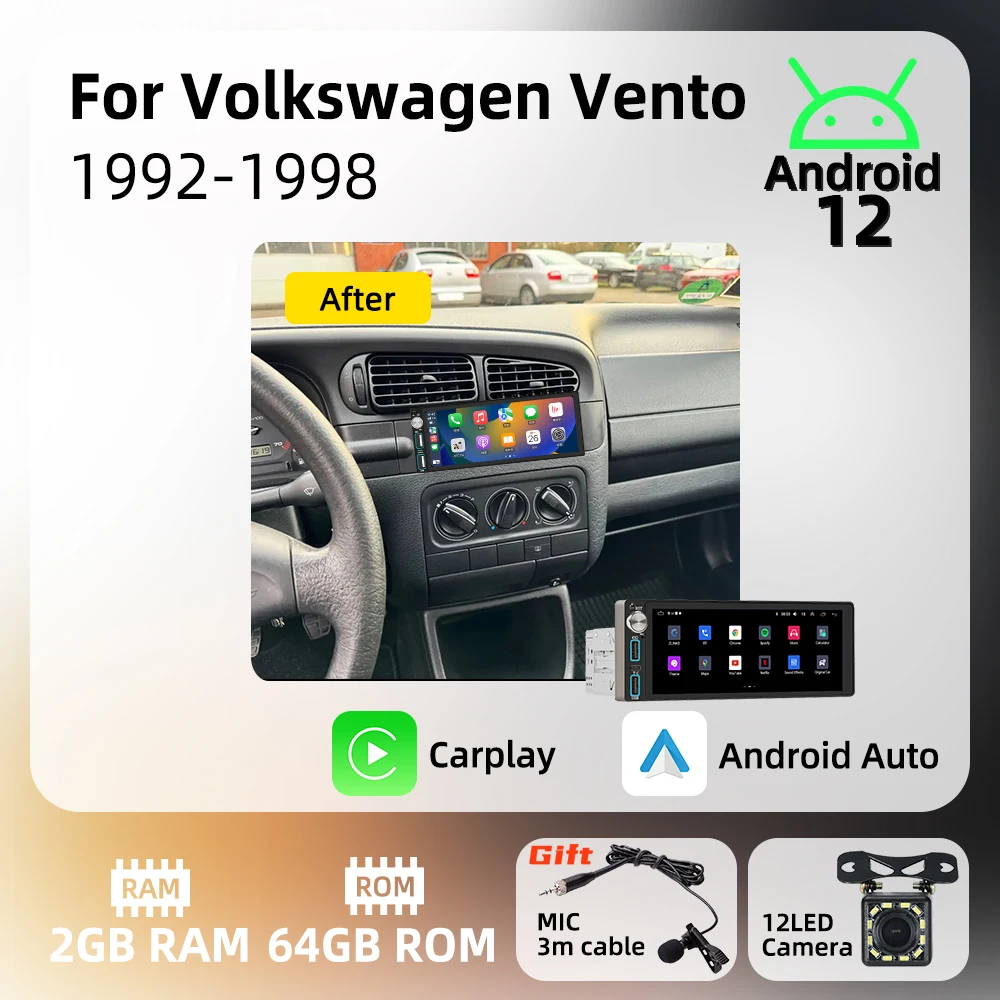 Carplay 1 Din Radio… - image