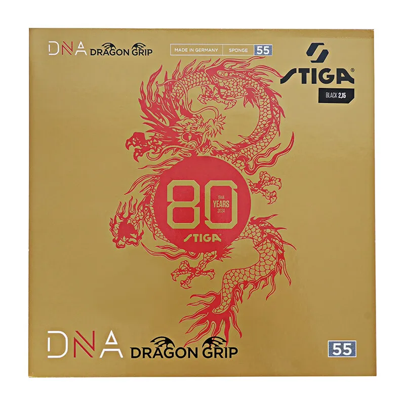 

STIGA DNA DRAGON GRIP 80th Years Table tennis rubber Pips-in Limited Release Original STIGA DNA DRAGON GRIP Ping Pong Sponge