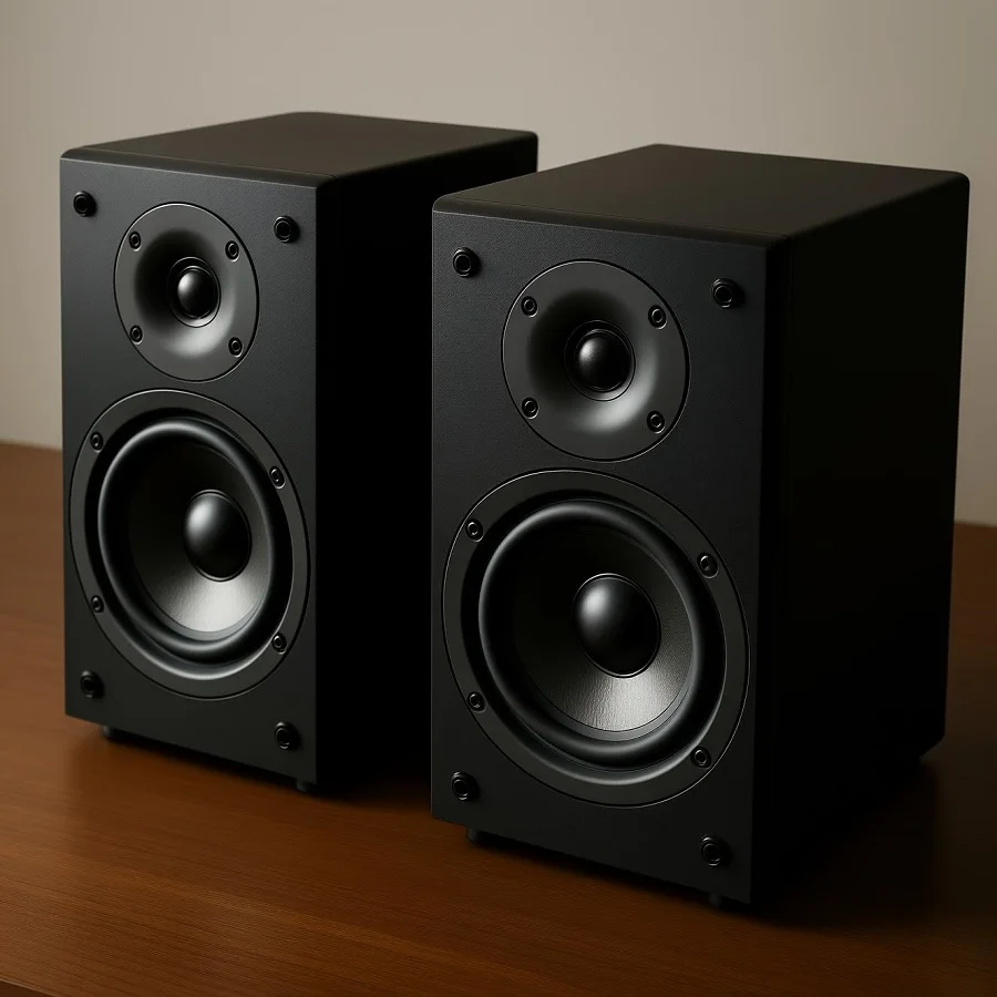 ¿Cómo conecto los altavoces para proyector?