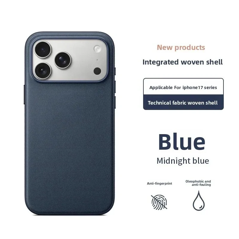 Neue Original-Technologie Gewebte Magnetische Hülle für iPhone 18 Pro 17 16 15 14 13 Pro Max für Magsafe Kabelloses Ladegerät Offizielle Abdeckung