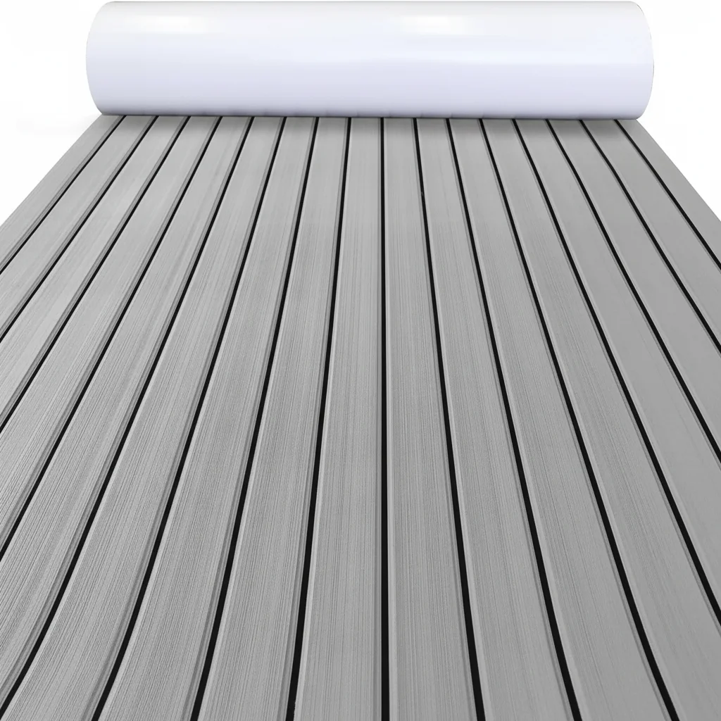 2.4*1.2m Zelfklevende EVA Foam Boot Marine Vloeren Faux Teak Dek Vel voor Jacht kajak diy decoratie materiaal RV Vloermat