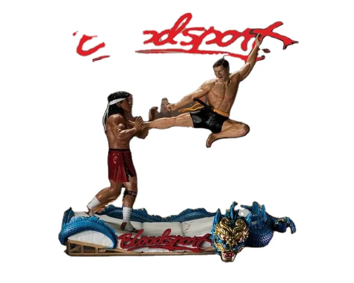 Wholesale Original Infinite Statue 110 1988 movie Bloodsport: Fist of the World: The Last Battle Statue 80333004 Cartoon figure