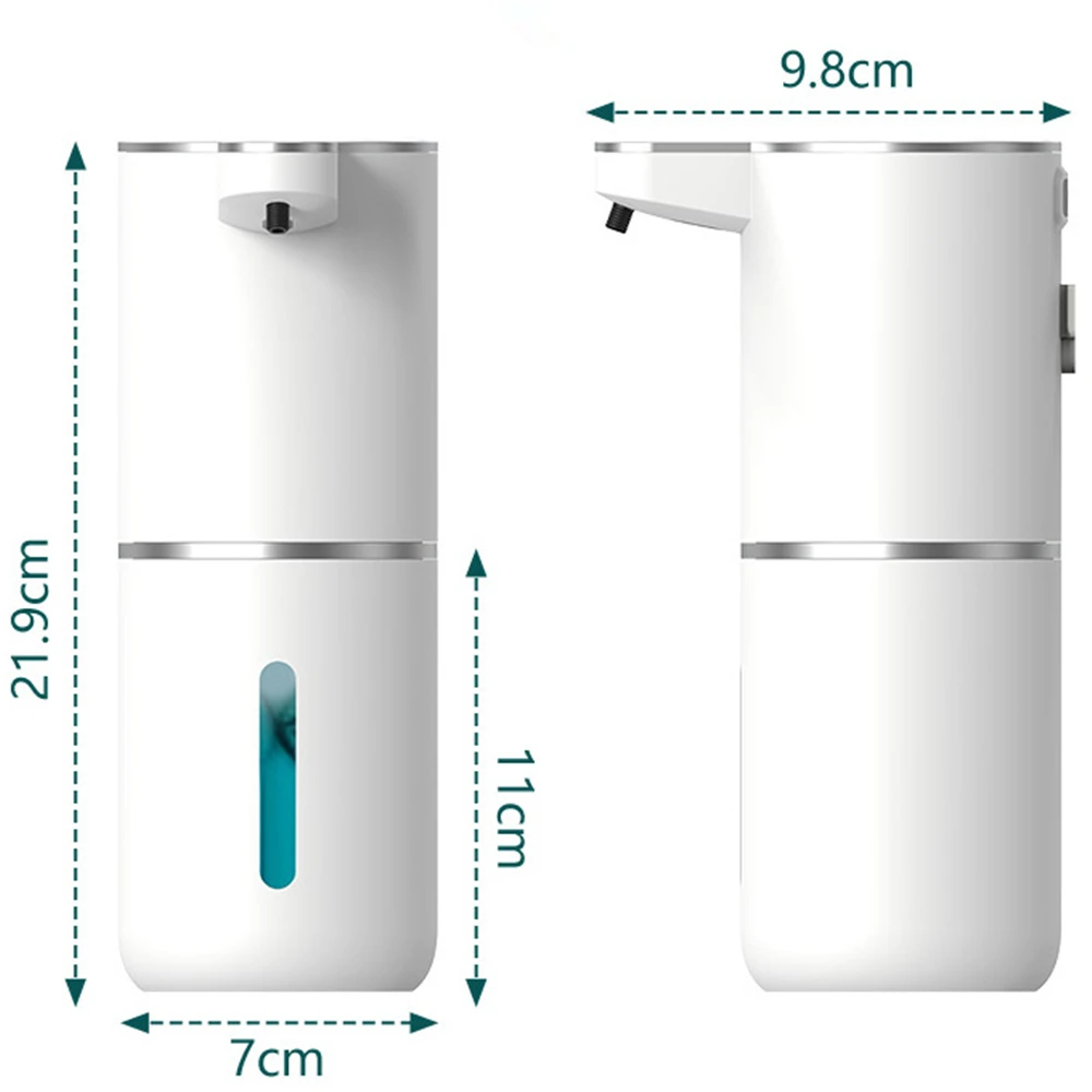 380ML Automatic Sensor Foam Machine USB Recharge Smart Inductive Hand Washing Machine Touchless Infrared Sensor Liquid Dispenser