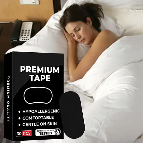 Anti Snoring Sleep Mouth Tape, Best Breathing Nasal Strips Medical Grade Improved Sleeping Snoring Relief - Image 5