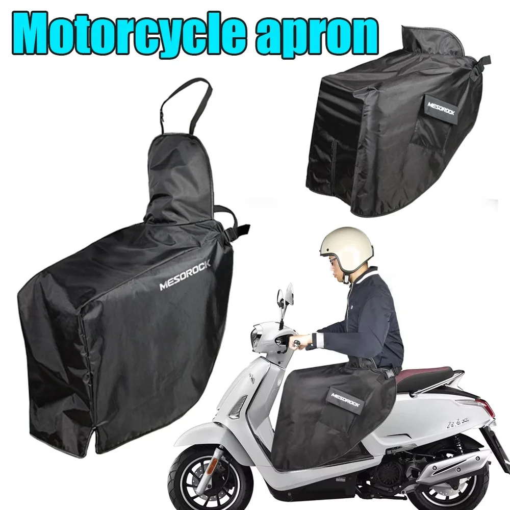 

Cold Proof Motorcycle Windshield Cover Winter Warm Riding Apron Waterproof Windproof Chest Leg Protector Outdoor Motorcycle