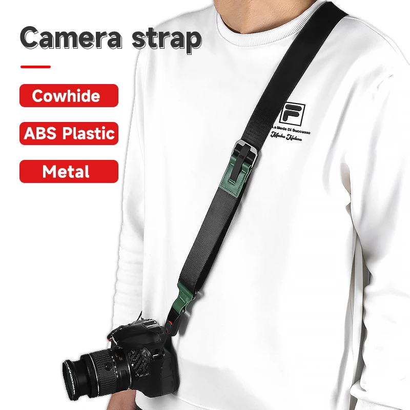 Camera Shoulder Wrist Strap Quick Release Adjustable Sling for Nikon D7500 D750 D610 D3500 D850 D5600 Canon 5D 6D II IV 90D DSLR