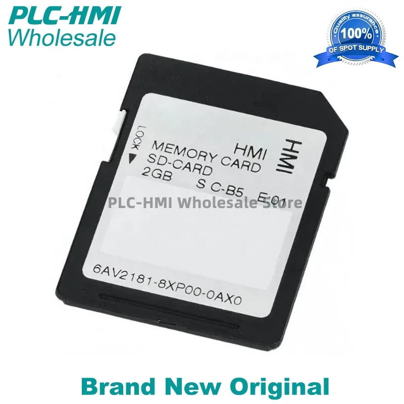 6AV2181-8XP00-0AX0 6AV21818XP000AX0 SIMATIC SD memory card 2 GB secure digital card for devices Original Brand New