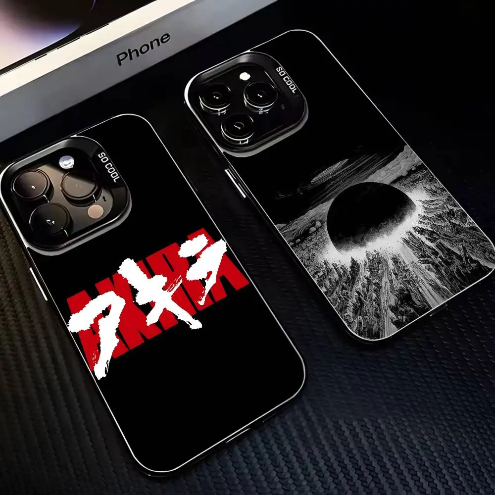 

Akiras Classic Comic Movie Phone Case For iPhone17,16,15,14,13,12,11 Plus,Pro Max Black Matte Shockproof Cover