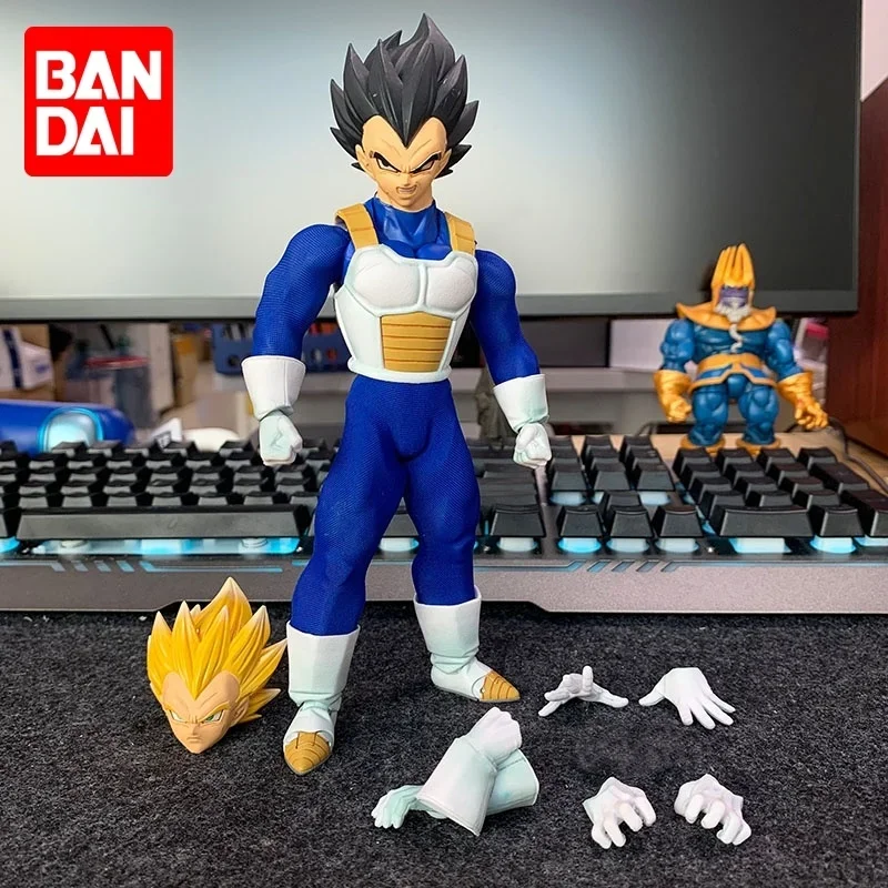 Bandai Imagination Works Iw Super Saiyan Vegeta 1/9 Pvc Action Figure Collection Model