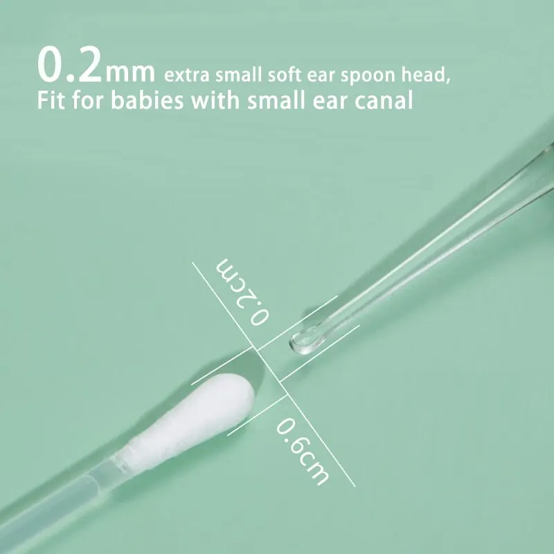 Ear Cleaner Ear Wax Removal Tool Flashlight Earpick Ear Cleaning Earwax Remover Luminous Ear Curette Light Spoon