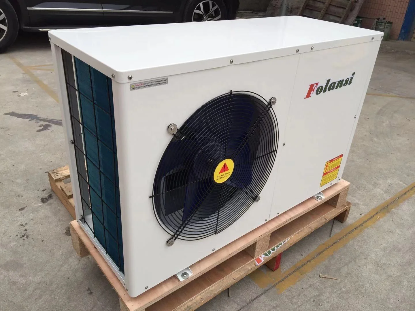 ปั๊มความร้อนอากาศสู่น้ำ 11 กิโลวัตต์ ใช้สารทำความเย็น R32 แบบโมโนบล็อก ควบคุมผ่าน WiFi และรองรับ RS485 Modbus