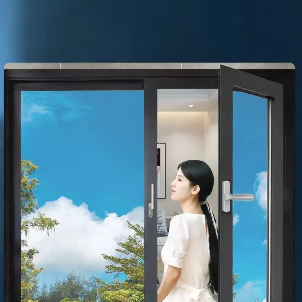 Sun Protection Glass Film Privacy Window Tint One Way Mirror Heat Blocking Vinyl Sticker For Living Room Balcony