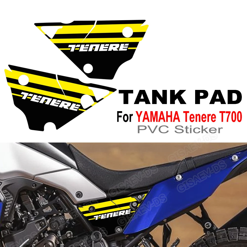 

2019 2020 2021 Motorcycle For YAMAHA Tenere T700 XTZ 700 T7 Fuel Tank Stickers Pad Decal Set Kit Protector Trunk Luggage