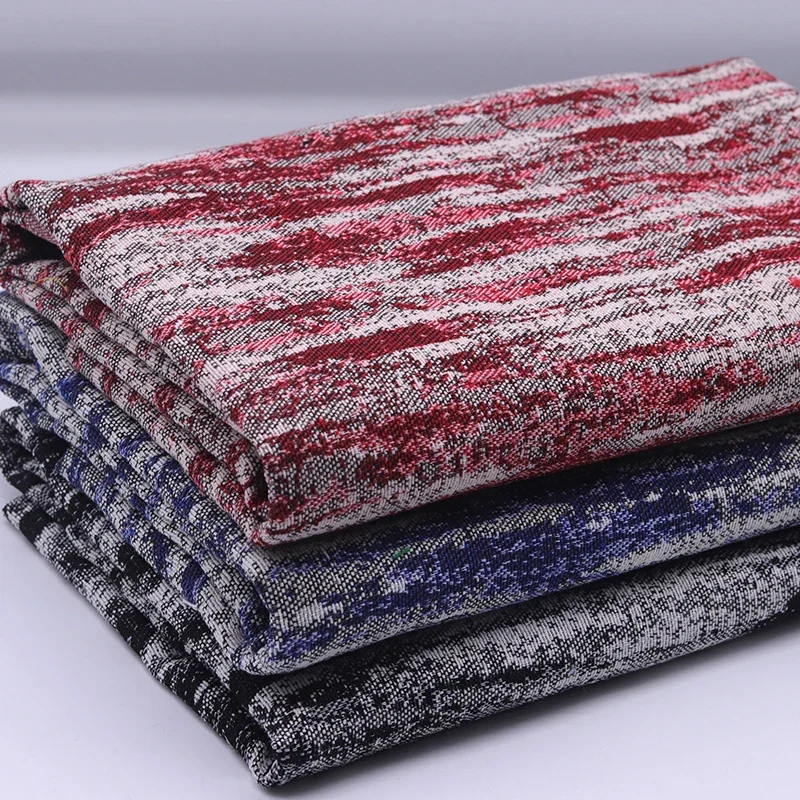 

Жаккардовая ткань с каменным узором в этническом стиле, утолщенная для одежды, пальто, платье, сумка, дизайнерская ткань для шитья своими руками по метрам