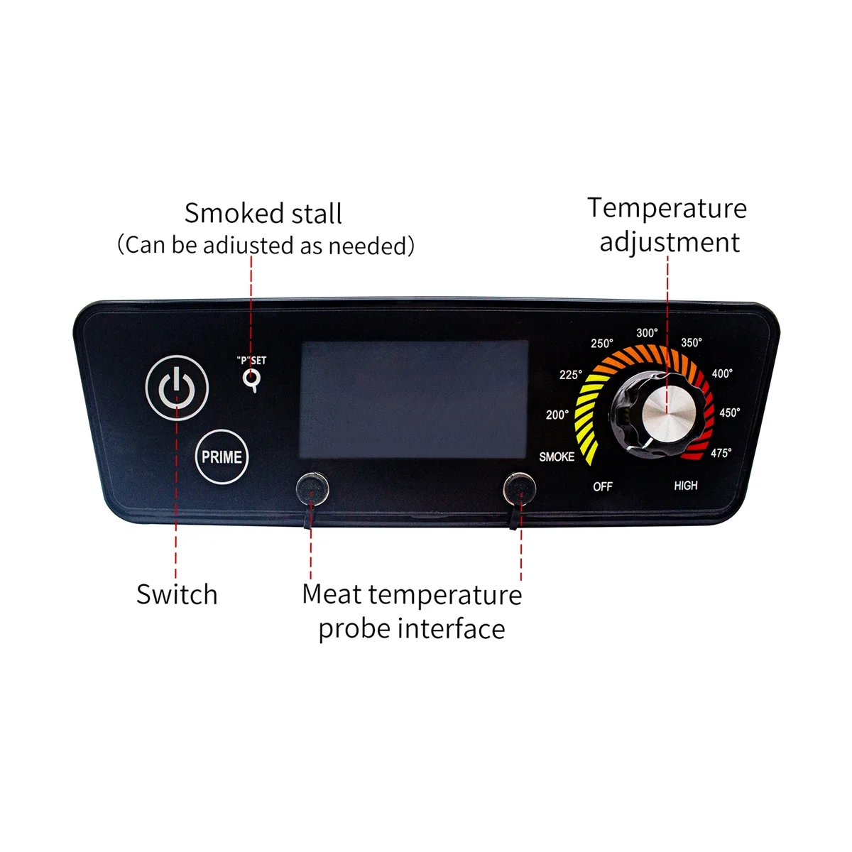 Scheda di controllo termostato digitale con Display LCD Controller per barbecue per Pit Boss Grill a Pellet fumatore verticale BP7-3/4/5/7