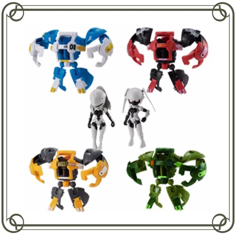 Bandai Gashapon Transformerende Robots Actiefiguurmodel Kinderen Speelgoed