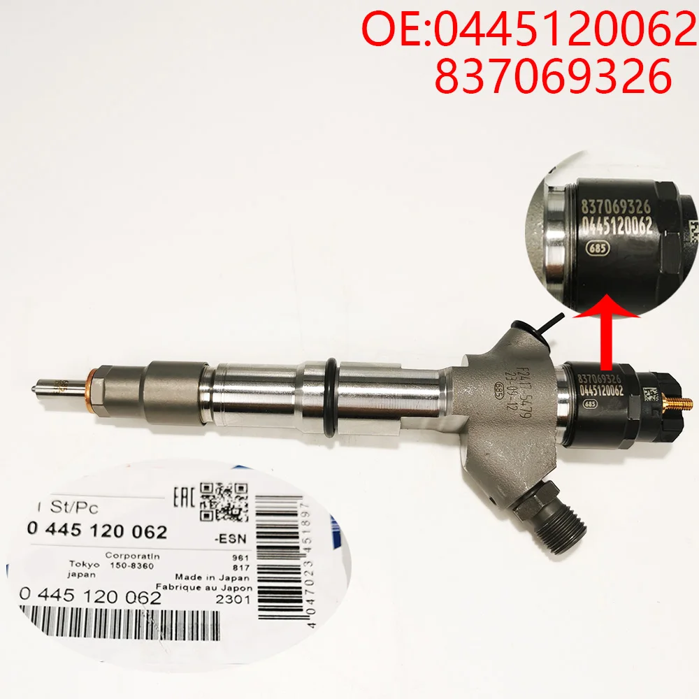 For 0445120062 0 445 120 062  V867069326  V 837 069 326  8370 69214 High quality Fuel injection systems common rail Injector