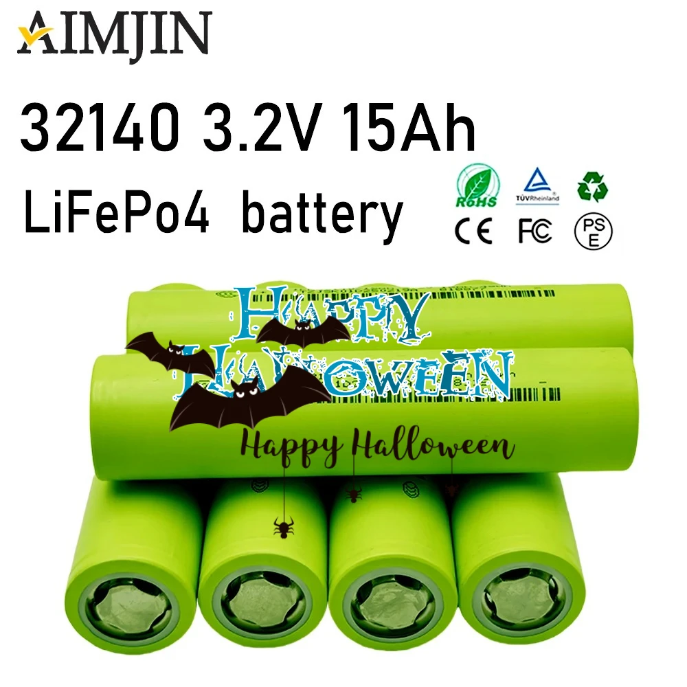 

Lifepo4 15Ah 3.2V 32140 Battery 48WH Large Capacity Scooter Battery Cell A-grade Lifepo4 32140 Eve for Assembling Battery Pack