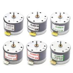 530 Recorder Motor 6/9/12V DC Mini Motor EG 530AD 2F 2B 6B 6F 9B 9F 2400RPM CD DVD Player Forward Revers Motor Recorder Motor