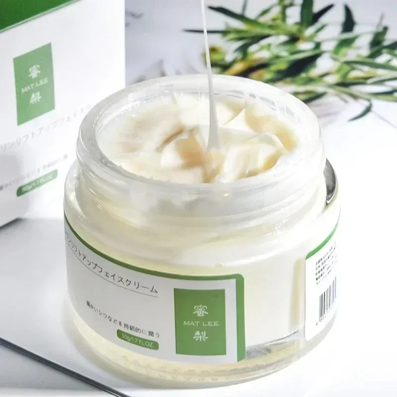 Japanese Six peptides Cream Firms Tightens Moisturizing Anti-Early Aging for Sensitive Skin Face And Neck 50g