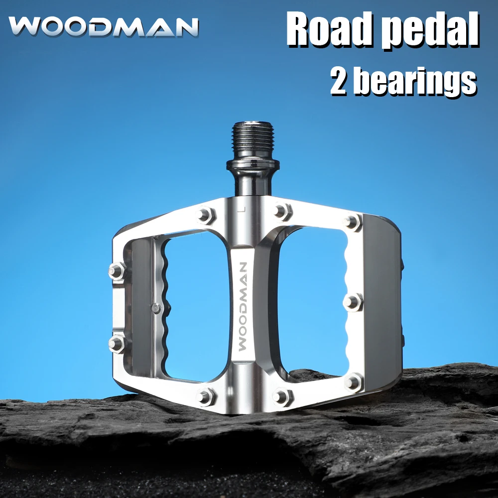 WOODMAN Велосипедная педаль Складная велосипедная педаль AL-ALLOY Сверхлегкая педаль Легкая 253 г Процесс ЧПУ 2 герметичных подшипника