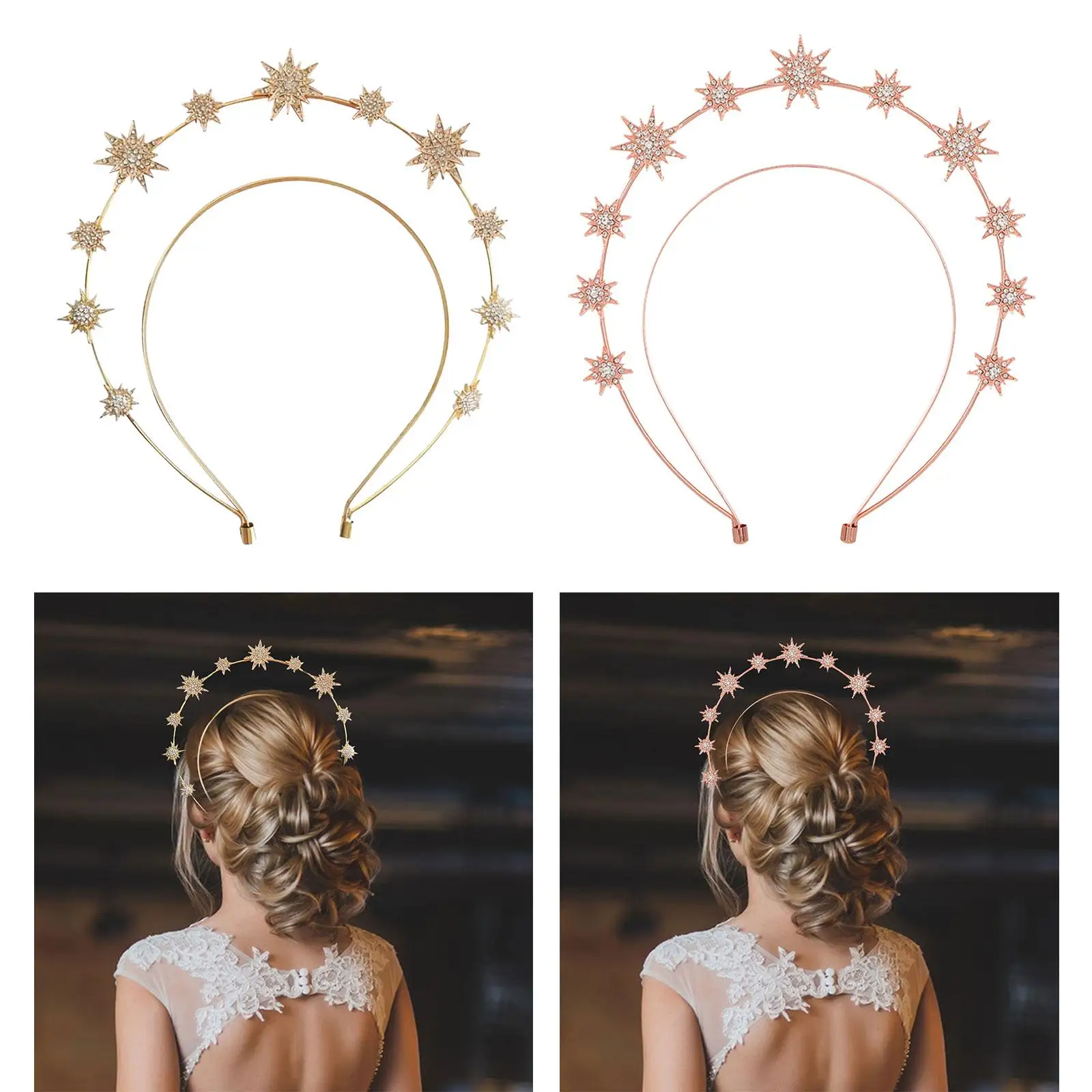 Tiara de casamento para noiva, acessórios para cabelo, moda strass, faixa de cabelo para festa, vestido de aniversário