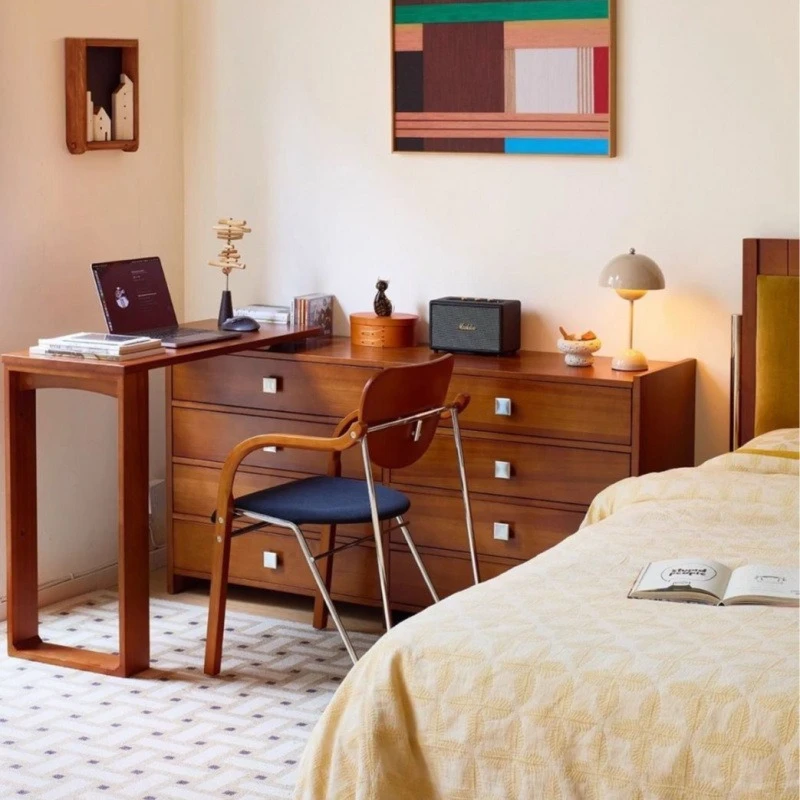 

Dresser, chest, integrated bedroom, small apartment, medieval locker, corner makeup table