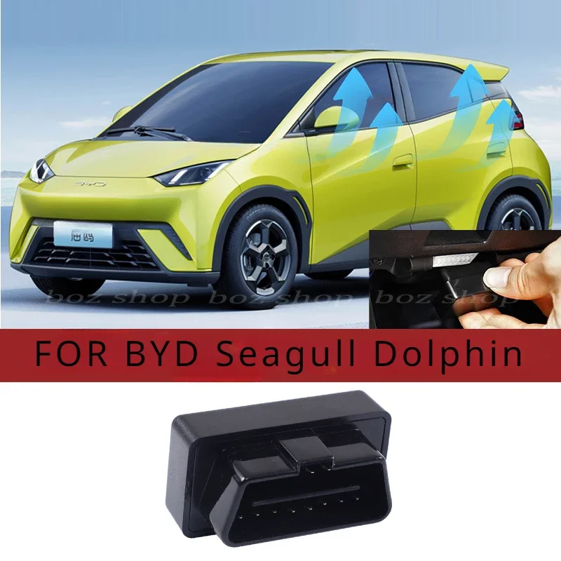 For BYD Seal 06 Yuan UP Seagull Dolphin Qin plus King Frigate 07 Qin L Car Window One-Click Refit Lifter OBD Plug Closer Module