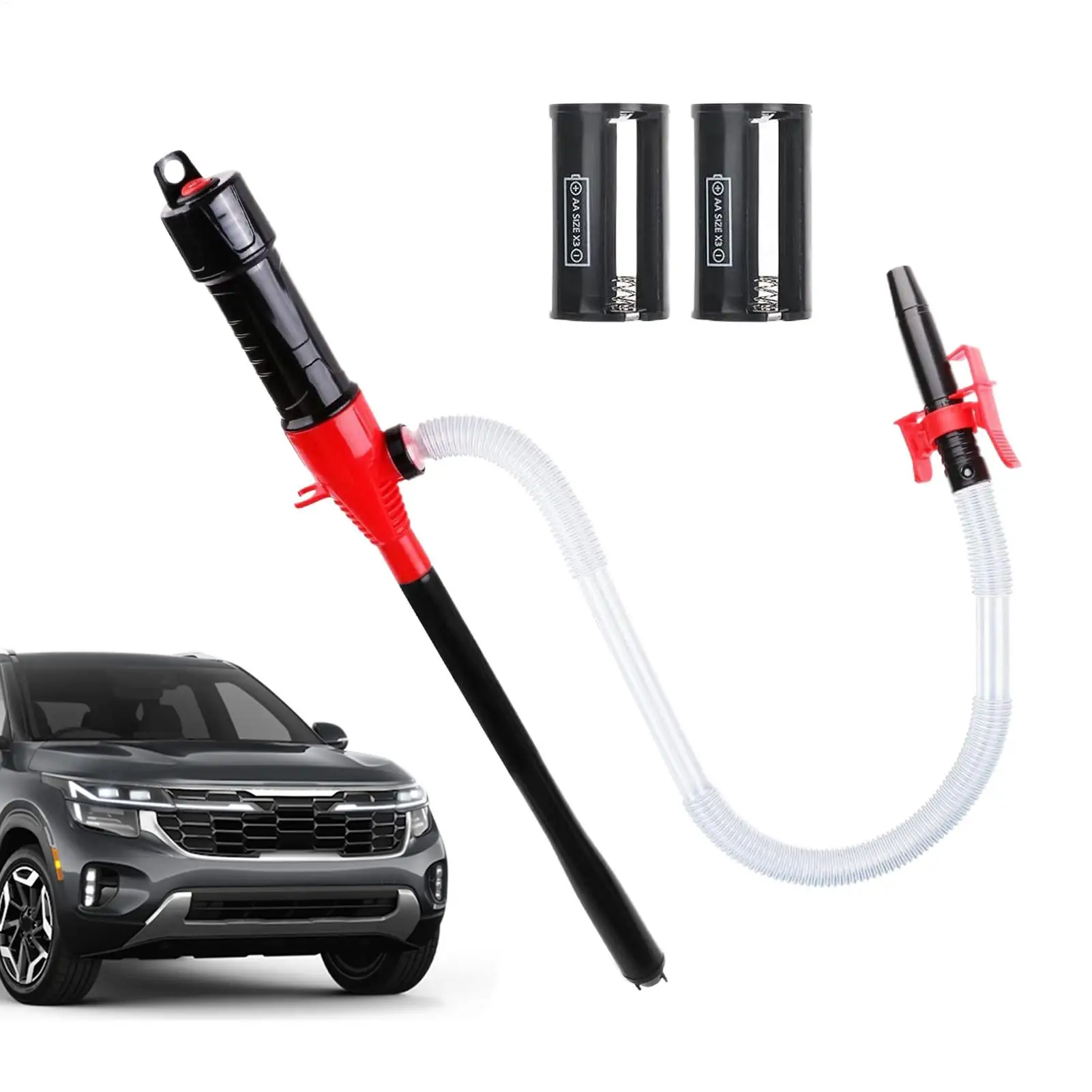 Cordless Fuel Transfer Pump Portable Electric Siphon Pump Electric Oil Pump With Handle For Oil Water Transmission