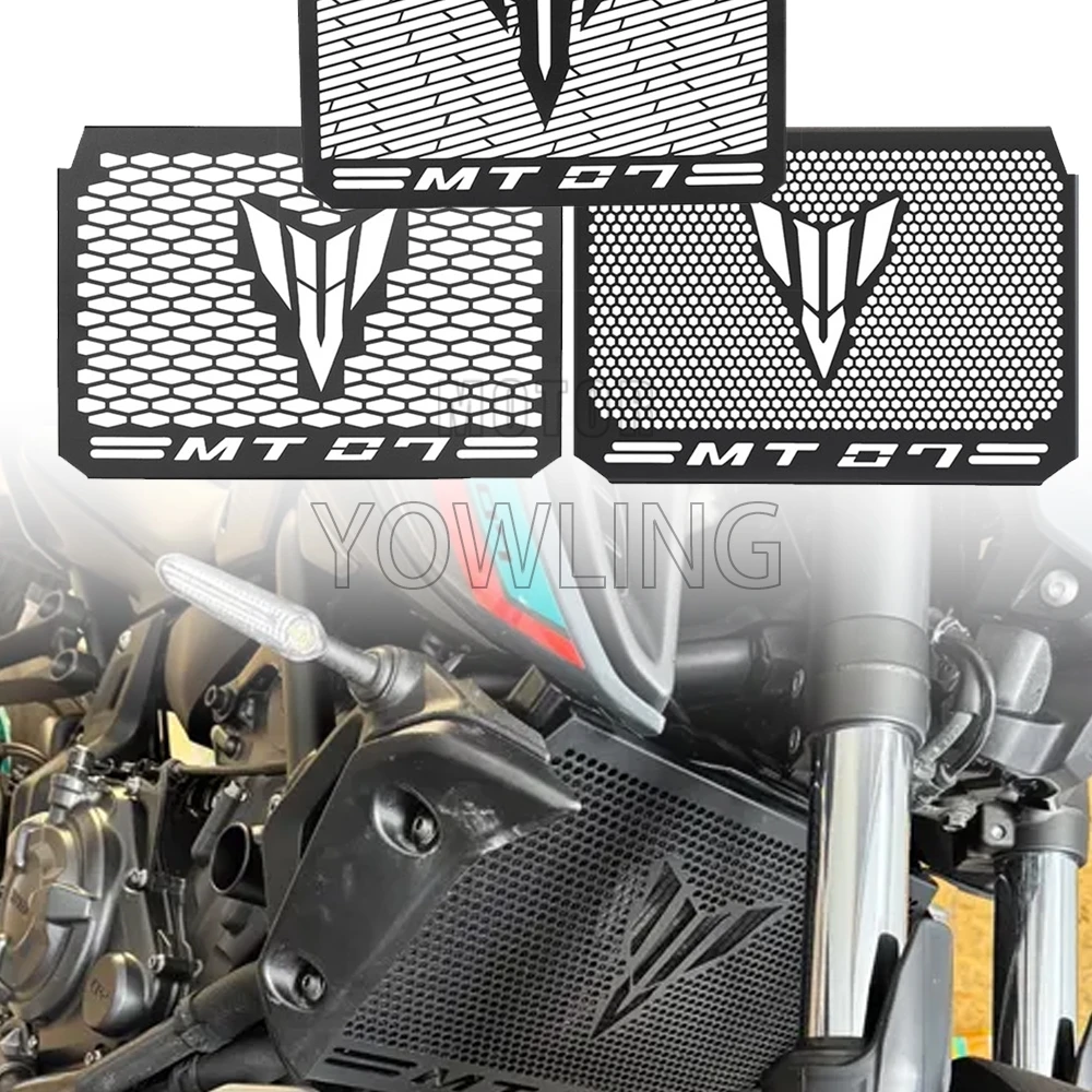 

For Yamaha MT-07 FZ-07 MT07 MT FZ 07 2014~2023 2024 2020 2022 FZ07 MT07 Radiator Grille Guard Cover Protector