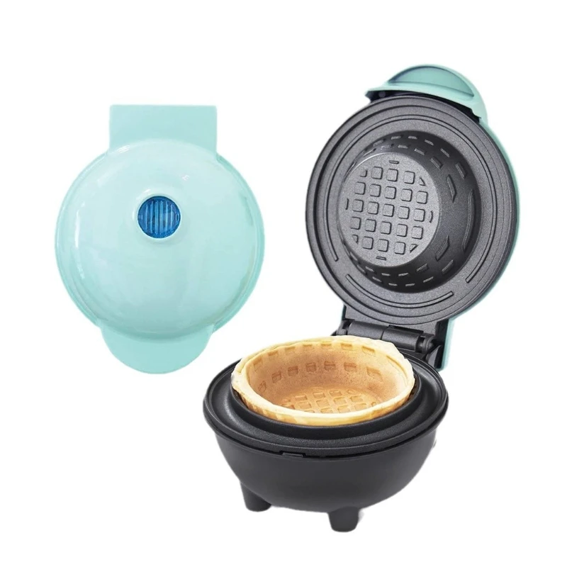 

American standard European standard egg tart machine, breakfast machine waffle machine, household waffle bowl machine ice
