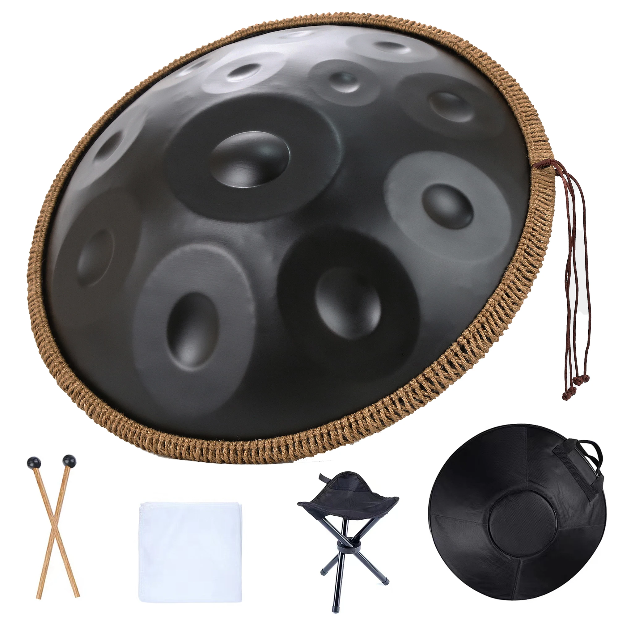 22 Inch Handpan 12 Note D Minor Stainless Steel Drum