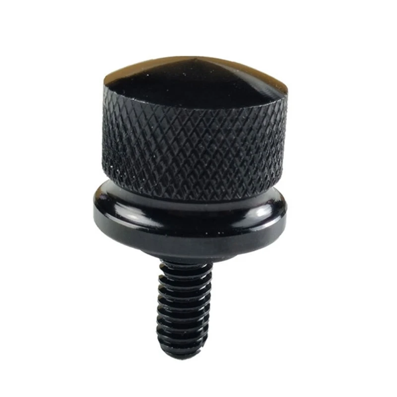 Black/Silver Aluminium Seats Screw Nut Mount 6mm Motorcycle Seats Screw Modification Accessory