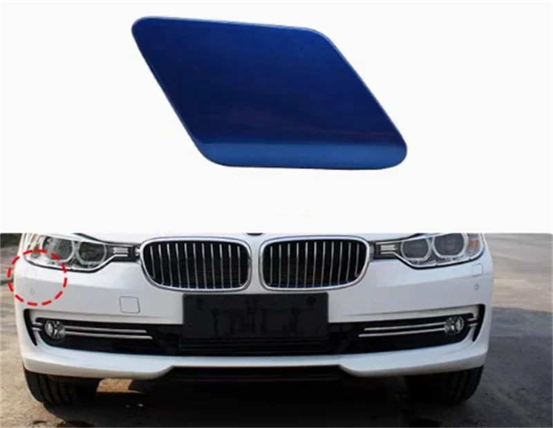 المصد الأمامي للسيارات غطاء غسالة الضوء الأمامي لسيارات BMW 3 Series F30 F31 F35 2011 2012 2013 2014 2015 51117293031 51117293032 #5