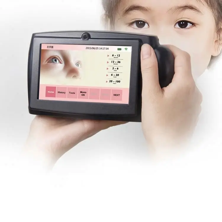 Modelo popular MSLYZ07 Sw-800 Equipamento de optometria Refrator automático Pequeno visor portátil com impressora