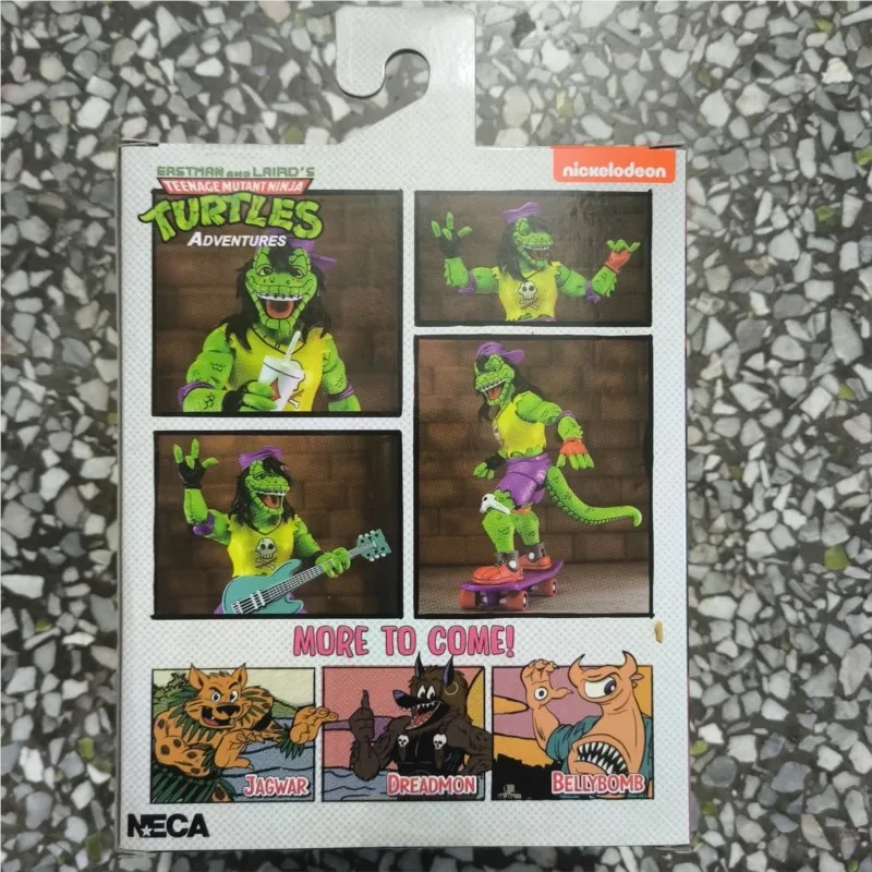 Neca TMNT Mondo Gecko Action Figure Anime Coleção NECA Filme Brinquedos Boneca Presente de Aniversário