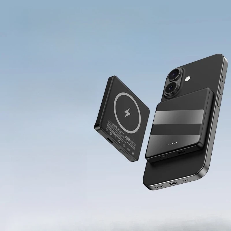 20000mAh Magnetic Wireless Fast Charging Power Bank Magsafe Portable Mobile Power Supply