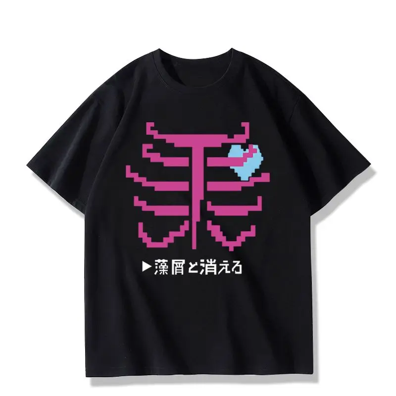 女の子のためのアニメTシャツ,ゆったりとしたTシャツ,コットンのコスチューム,Kebizuka,Kawaragi,tomo,ebuka