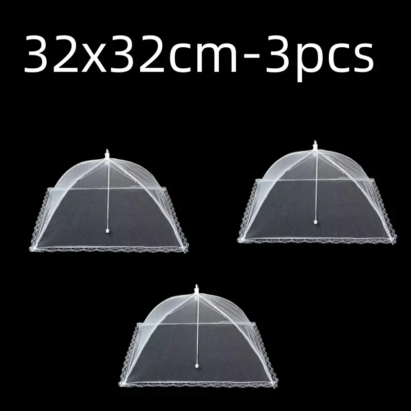 Keuken Voedselbedekking Opvouwbare Anti Vlieg Mug Mesh Hoes Picknick Eettafel Paraplu Stijl Tent Gadgets Keuken