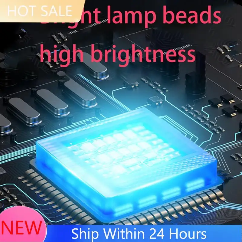 2025 TrendwirelessรีโมทคอนโทรลLED Strobe Lightสําหรับรถยนต์รถจักรยานยนต์จักรยาน 7 สีAnti-Collisionไฟเตือนแฟลช