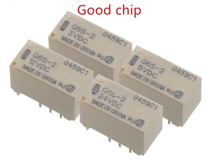 1 Stuks G6S-2 Dip-8 3vdc 5vdc 12vdc 24vdc G6S-2-3VDC G6S-2-5VDC G6S-2-12VDC G6S-2-24VDC