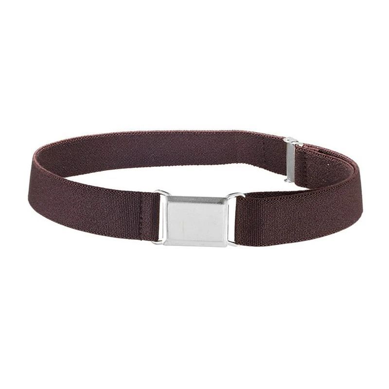 1 stücke Kinder Elastische Gürtel Junge Mädchen Einstellbare Elastische Leinwand Bund Stretch Taille Gürtel Mit Schnalle Student Gürtel Neutral gürtel – Detail 9