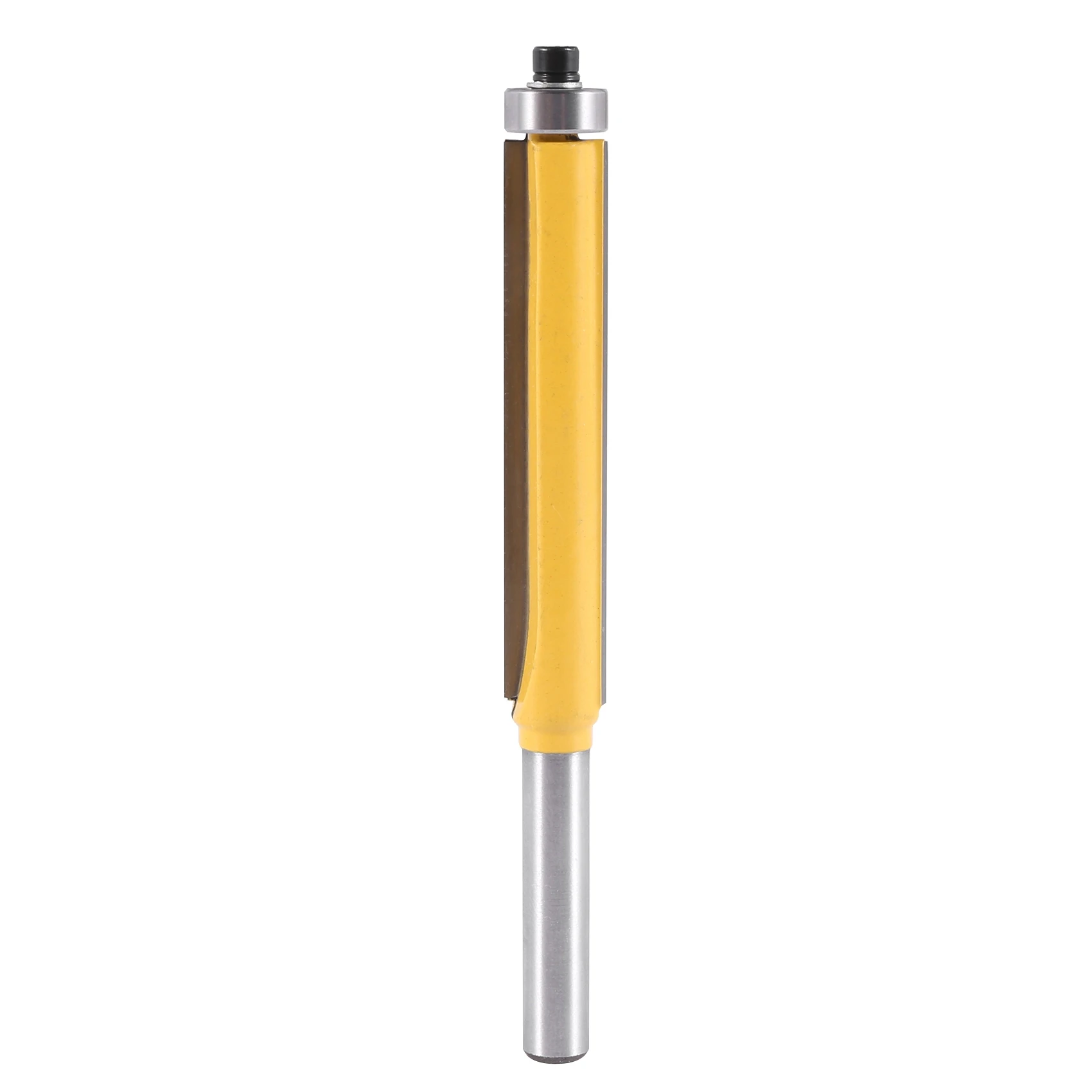 Y51A-2 Inch Height Extra Long Flush Trim Router Bit 1/4 Inch X 3/8 Inch Woodworking Milling Cutter For Wood Diy Tool