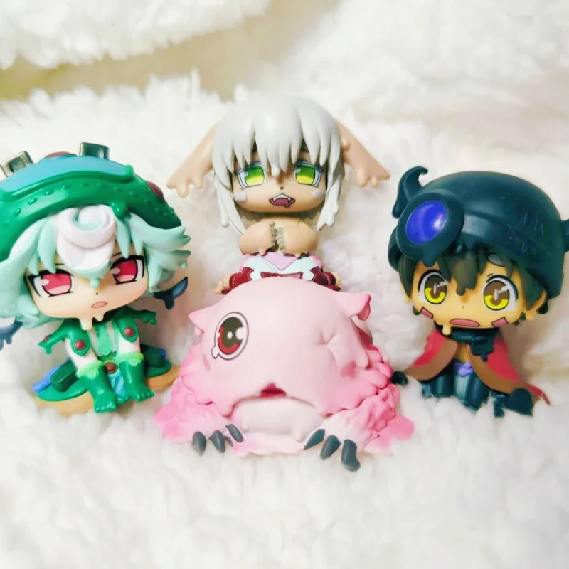 

Коллекционные капсульные игрушки Bandai Made In Abyss Vol 2 Sunset Golden Town Melted Style Gashapon: фигурки Наначи, аутентичные аниме-персонажи