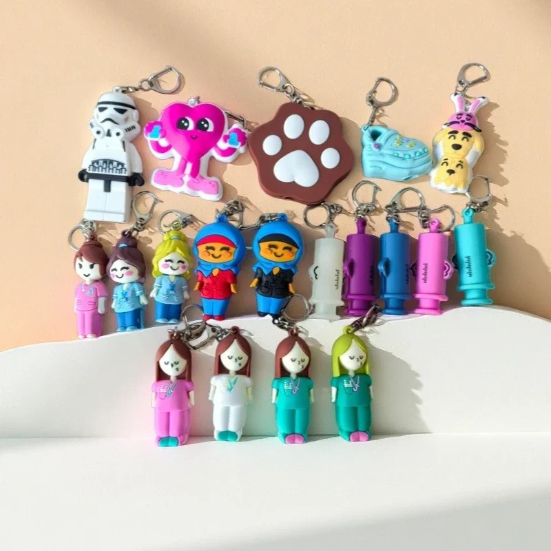 1PC Ampulle Flaschenöffner Schlüsselanhänger Spritzenförmiger Cutter Krankenschwester Arzt Ampulle Flaschenöffner Hilfe Medikamente Fläschchenbrecher Werkzeug