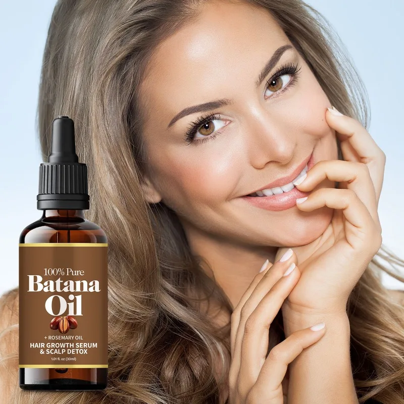 

Organic Batana and Rosemary Hair Oil Hair Growth Serum To Nourish and Revitalize Hair 30ml